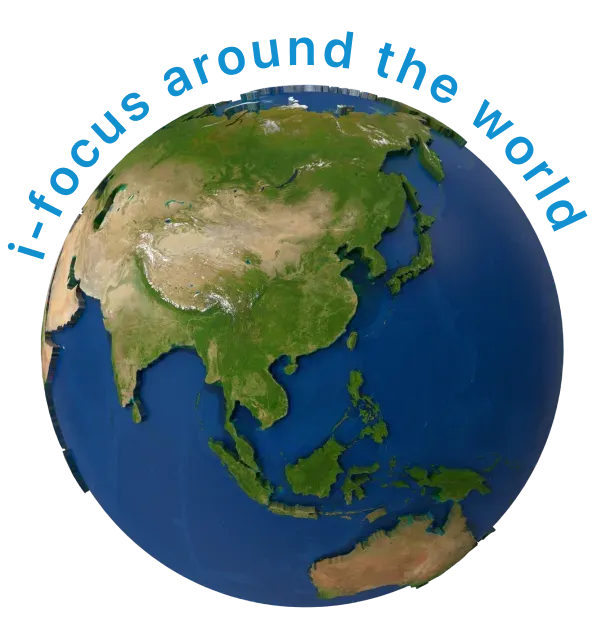 i-Focus around the world